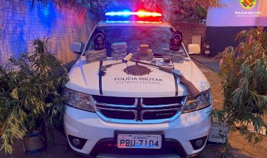 Esquema de tráfico que distribuía drogas em Taguatinga, Gama e entorno foi desfeito pela PMDF