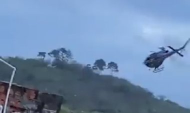 Helicópteros da polícia são alvejados por tiros e fazem pouso forçado na operação no Complexo da Maré